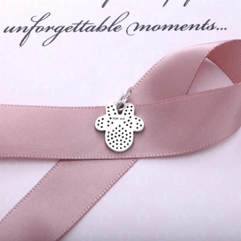 (obrázek pro) Visací přívěsek Disney, Sparkling Minnie Icon PANDORA - Zobrazit 3