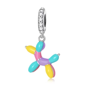 (obrázek pro) Pandora styl Balonový štěně Dangle - SCC2217