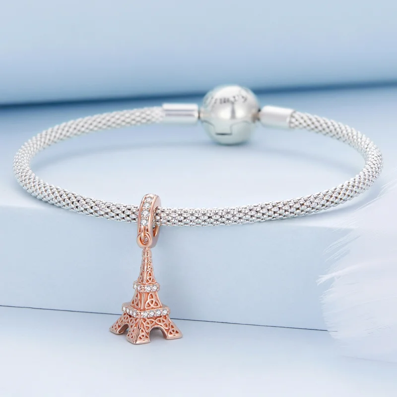 (obrázek pro) Pandora styl Eiffelova věž Dangle - BSC640 - Zobrazit 3