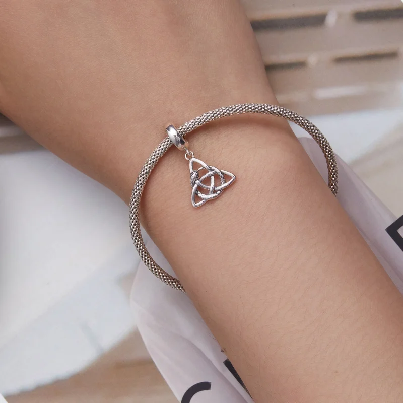 (obrázek pro) Pandora styl Keltské symboly visící - SCC2382 - Zobrazit 5