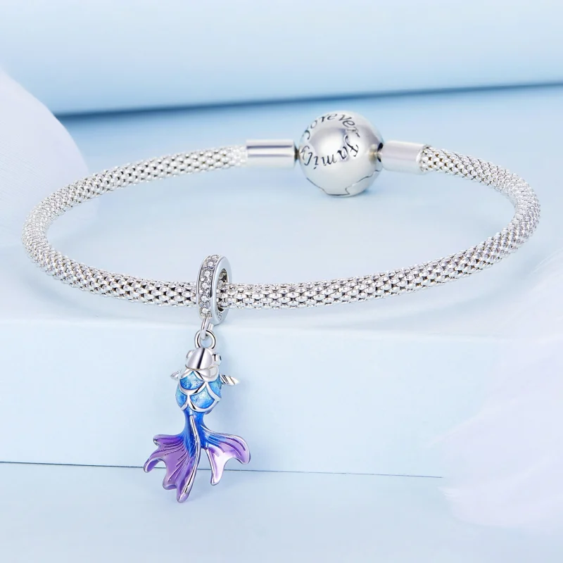 (obrázek pro) Pandora styl Koi Carp Dangle - BSC684 - Zobrazit 3