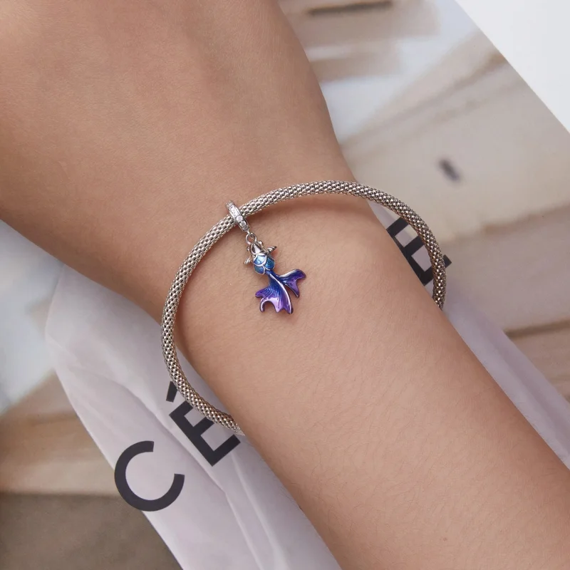 (obrázek pro) Pandora styl Koi Carp Dangle - BSC684 - Zobrazit 5