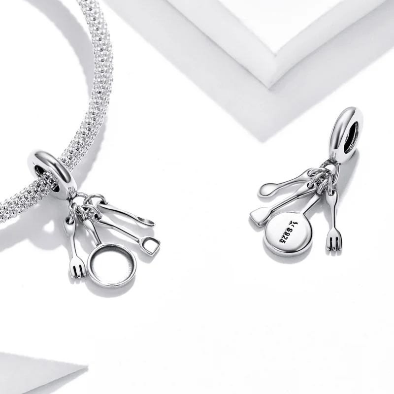 (obrázek pro) Pandora styl Kuchyňský set Dangle - SCC1888 - Zobrazit 4