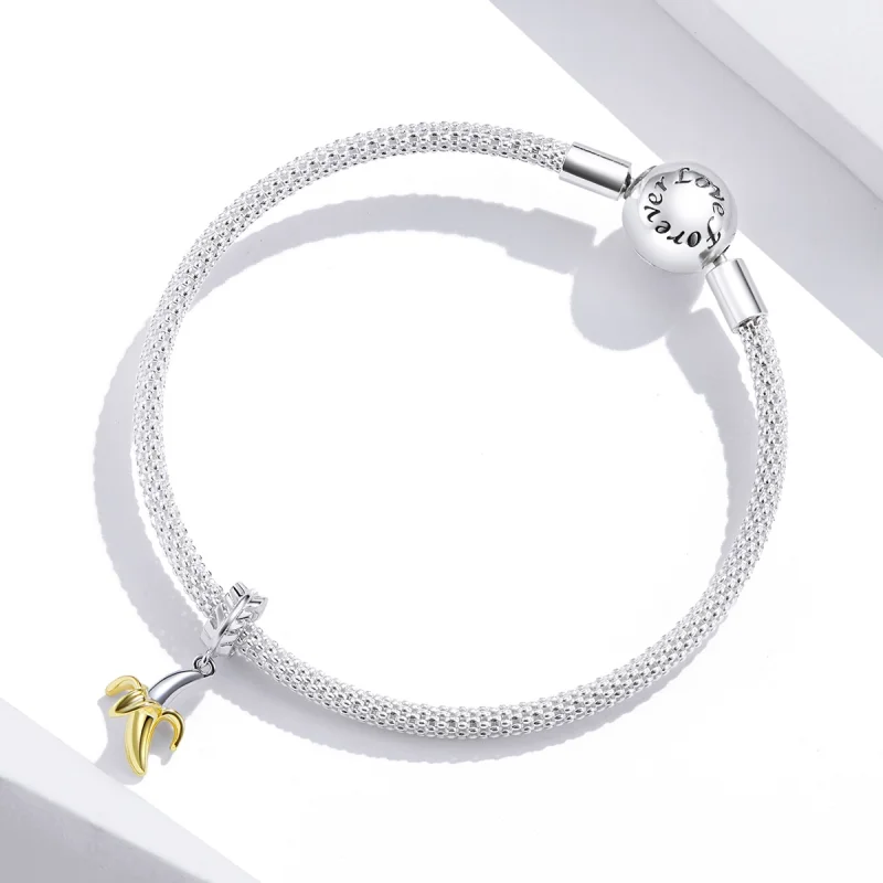(obrázek pro) Pandora styl Lahodný banán dangle - SCC1592 - Zobrazit 4