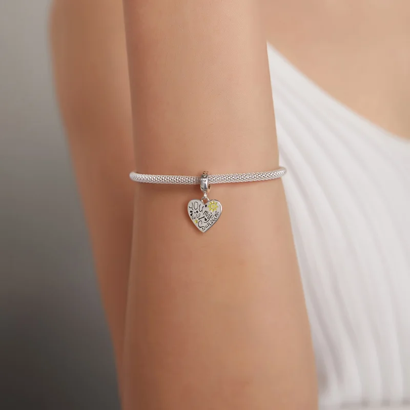 (obrázek pro) Pandora styl Láska Brand Dangle - SCC1916 - Zobrazit 5