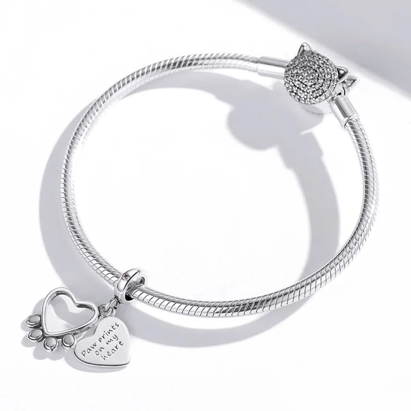 (obrázek pro) Pandora styl Láska drápy Dangle - BSC511 - Zobrazit 4