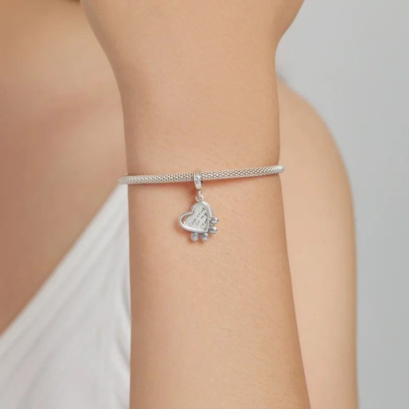 (obrázek pro) Pandora styl Láska drápy Dangle - BSC511 - Zobrazit 5