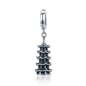 (obrázek pro) Pandora styl Čínská věž Dangle - SCC1544
