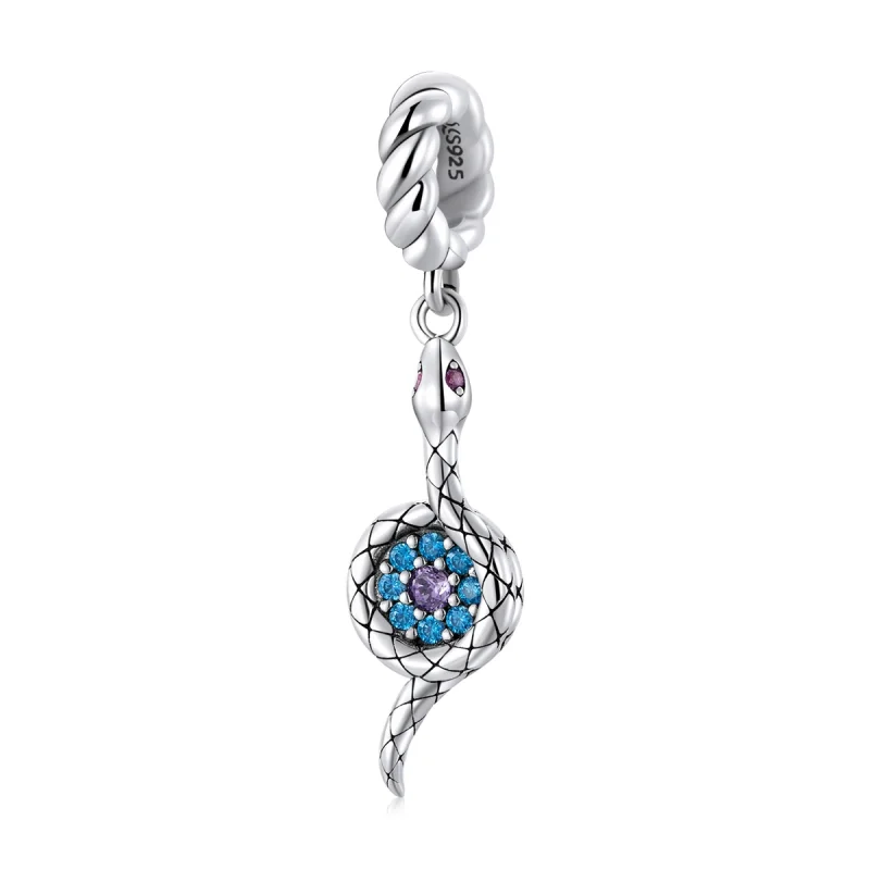 (obrázek pro) Pandora styl Oční amulet hada démona - SCC2161