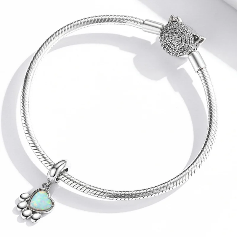 (obrázek pro) Pandora styl Opalové drápky Dangle - SCC2102 - Zobrazit 3