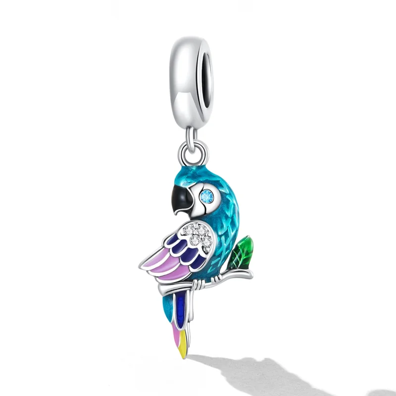 (obrázek pro) Pandora styl Papoušek Dangle - SCC2271 - Zobrazit 2