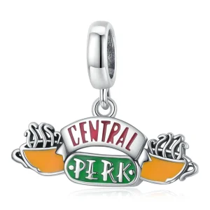 (obrázek pro) Pandora styl retro kavárna dangle - SCC1969
