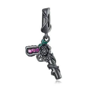 (obrázek pro) Pandora styl Růžová pistole Dangle - SCC2241