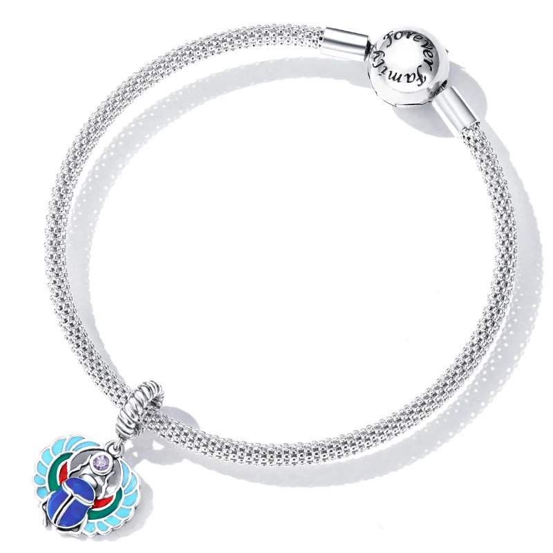 (obrázek pro) Pandora styl Skarabeus přívěsek - SCC2255 - Zobrazit 5