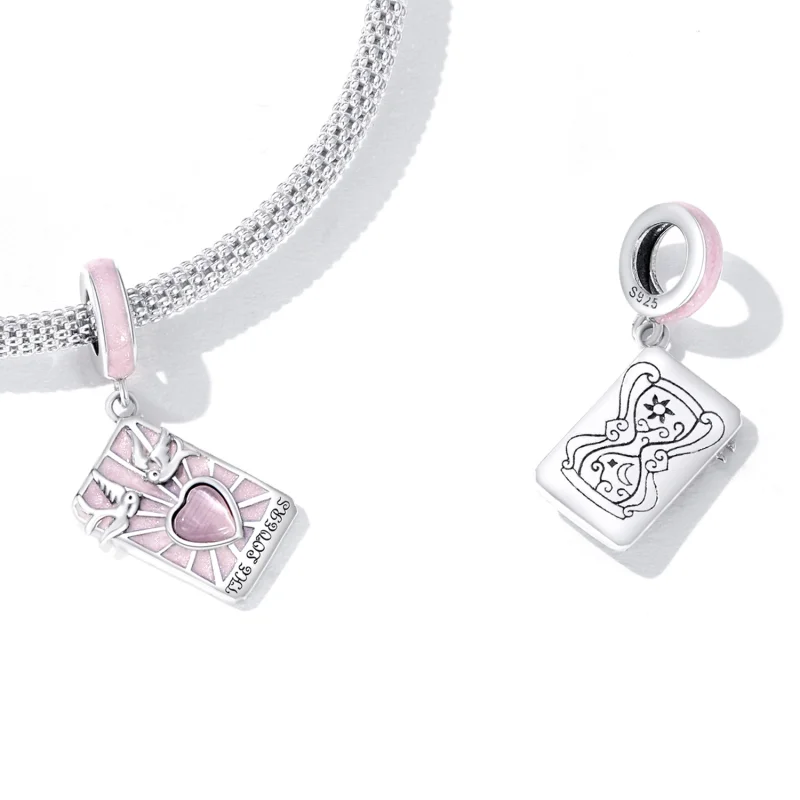 (obrázek pro) Pandora styl Tarot - přívěsek Lovers - SCC2263 - Zobrazit 5