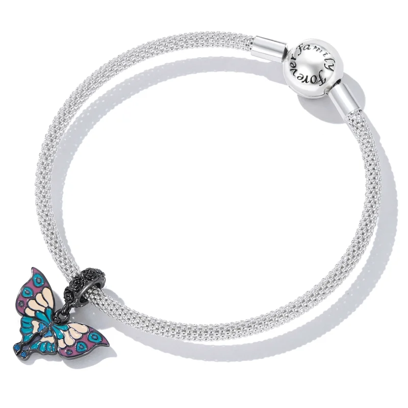 (obrázek pro) Pandora styl Umělecký motýl Dangle - SCC2240 - Zobrazit 5