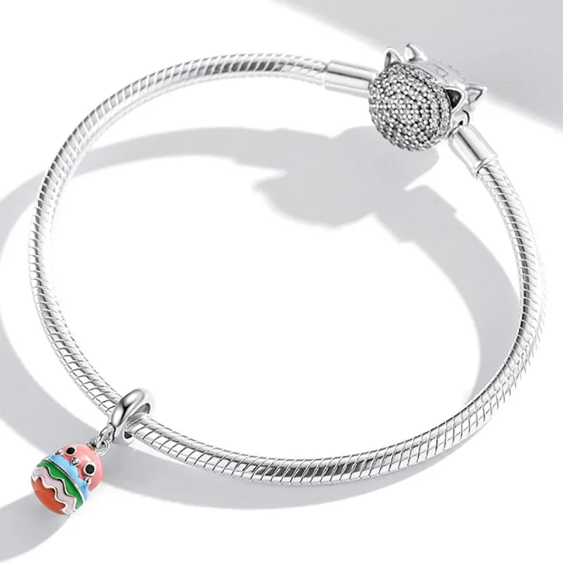 (obrázek pro) Pandora styl Vtipný ptáček Dangle - SCC1935 - Zobrazit 3