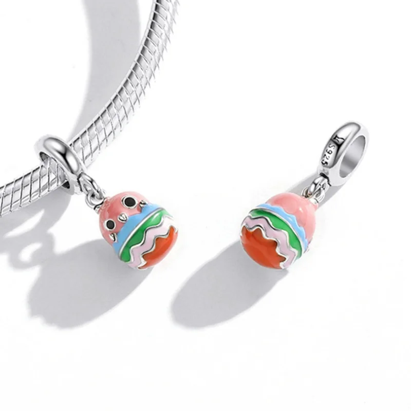 (obrázek pro) Pandora styl Vtipný ptáček Dangle - SCC1935 - Zobrazit 4