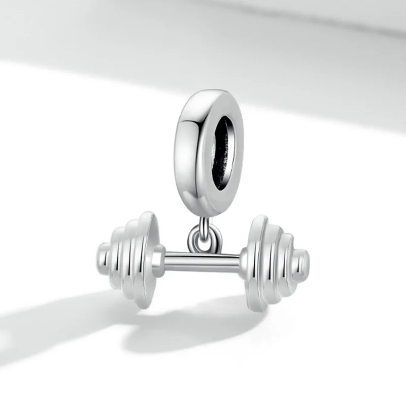 (obrázek pro) Pandora styl Závaží vzpěračky Dangle - SCC2052 - Zobrazit 2