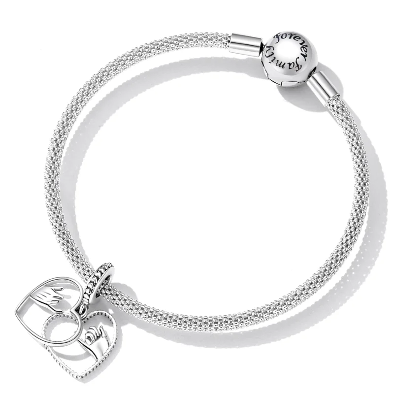 (obrázek pro) Pandora Style Láska Ruka v ruce Dangle - SCC2270 - Zobrazit 5