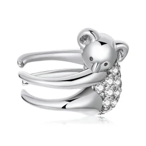 (obrázek pro) Pandora styl Koala ušní klip - SCE1338