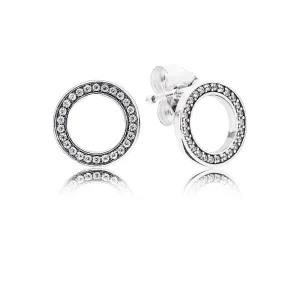 (obrázek pro) PANDORA navždy - 290585CZ - Náušnice | PANDORA