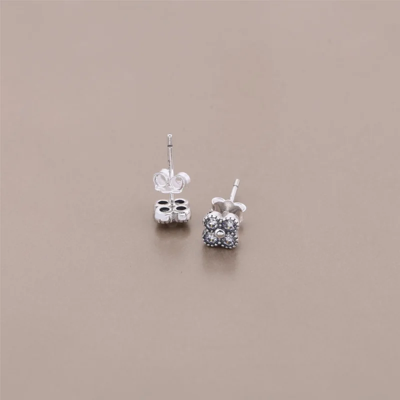 (obrázek pro) PANDORA Oriental Blossom Náušnice s kamínkem - 290647CZ - Zobrazit 2