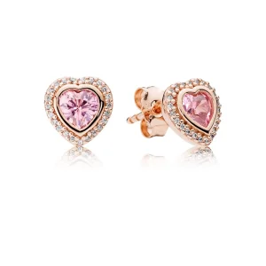 (obrázek pro) PANDORA Rose™ Jiskřící Láska Náušnice - 280568pcz