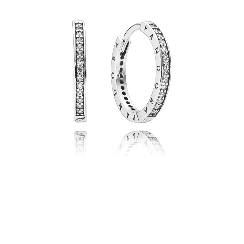 (obrázek pro) Podpis PANDORA - 290558CZ - Náušnice | PANDORA