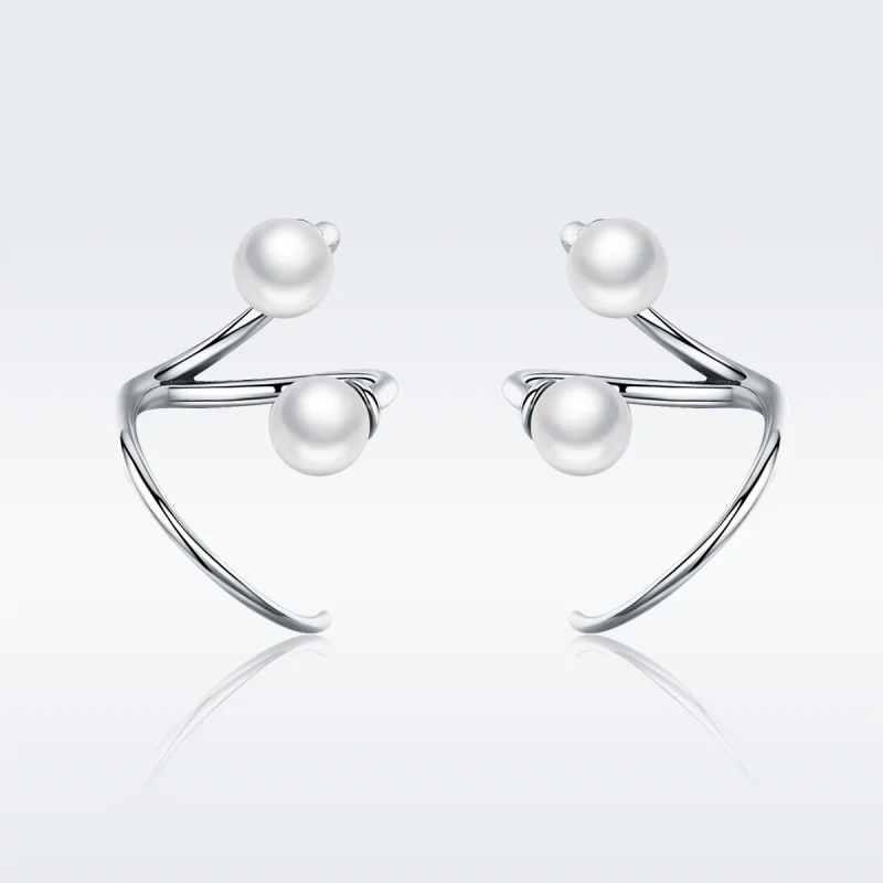 (obrázek pro) Stříbrné náušnice Pandora Style Silver Tender You - SCE306 - Zobrazit 3