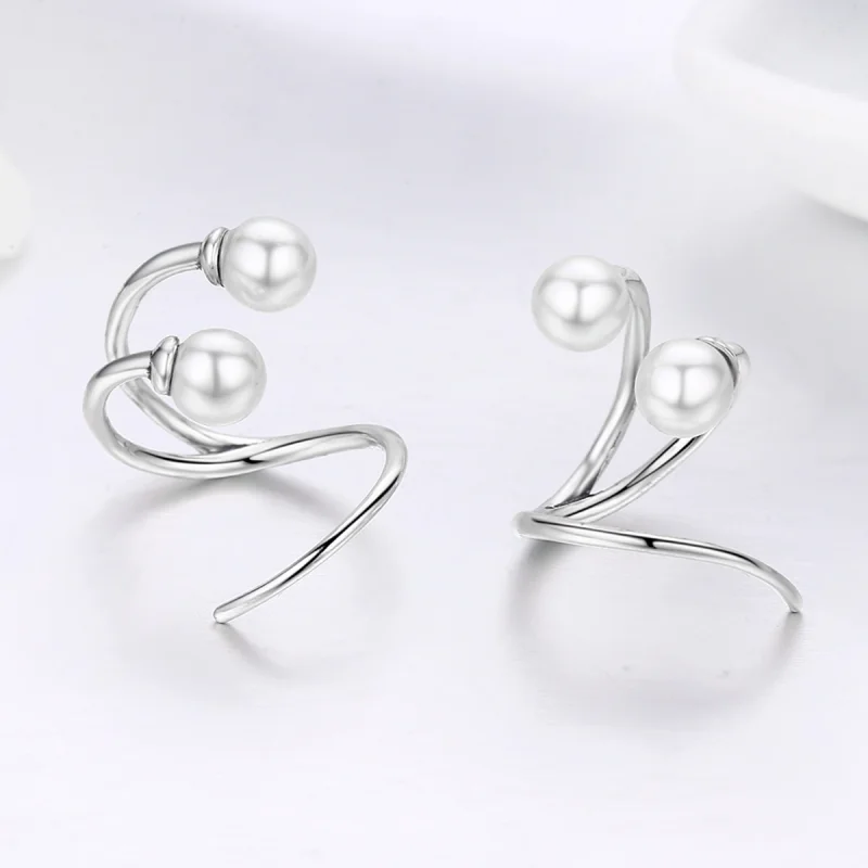 (obrázek pro) Stříbrné náušnice Pandora Style Silver Tender You - SCE306 - Zobrazit 5