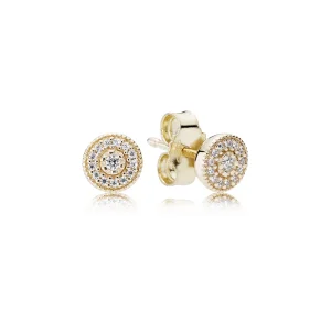 (obrázek pro) Zářivá elegance - 250325CZ - Náušnice | PANDORA