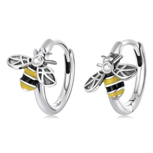 (obrázek pro) Pandora styl Mini včelího náušnice - SCE1337