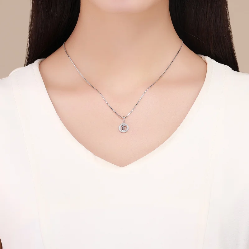 (obrázek pro) Pandora Style Me Wish Letter-E Dangle - BSP001-E - Zobrazit 5