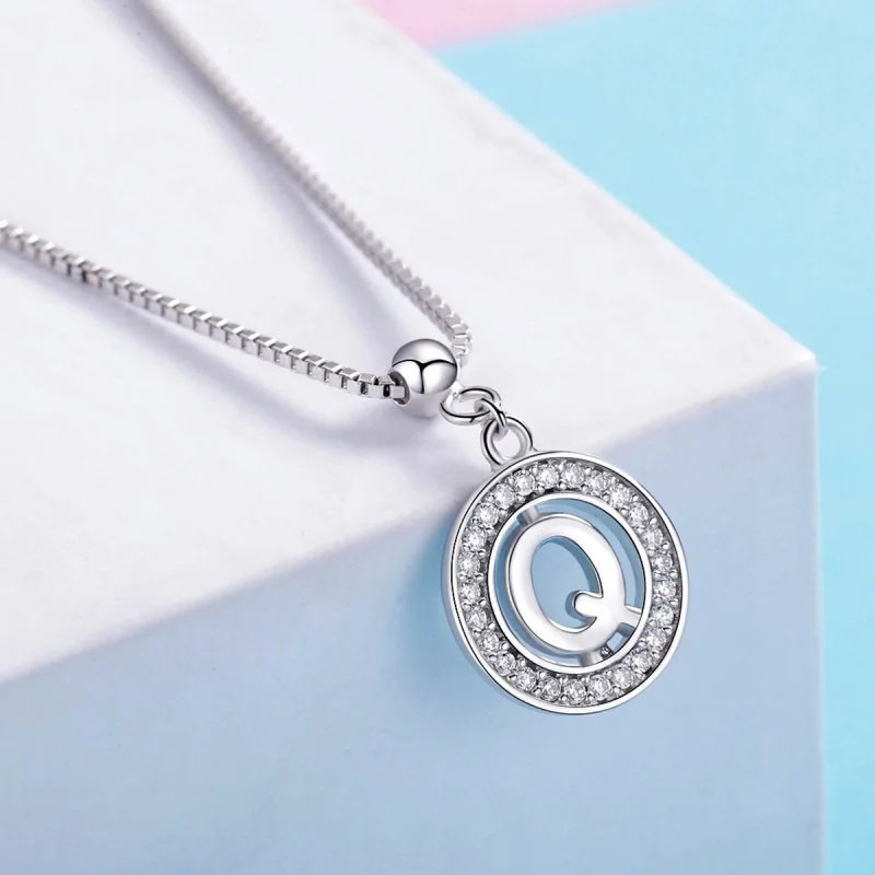(obrázek pro) Pandora Style Me Wish Letter-Q Dangle - BSP001-Q - Zobrazit 4