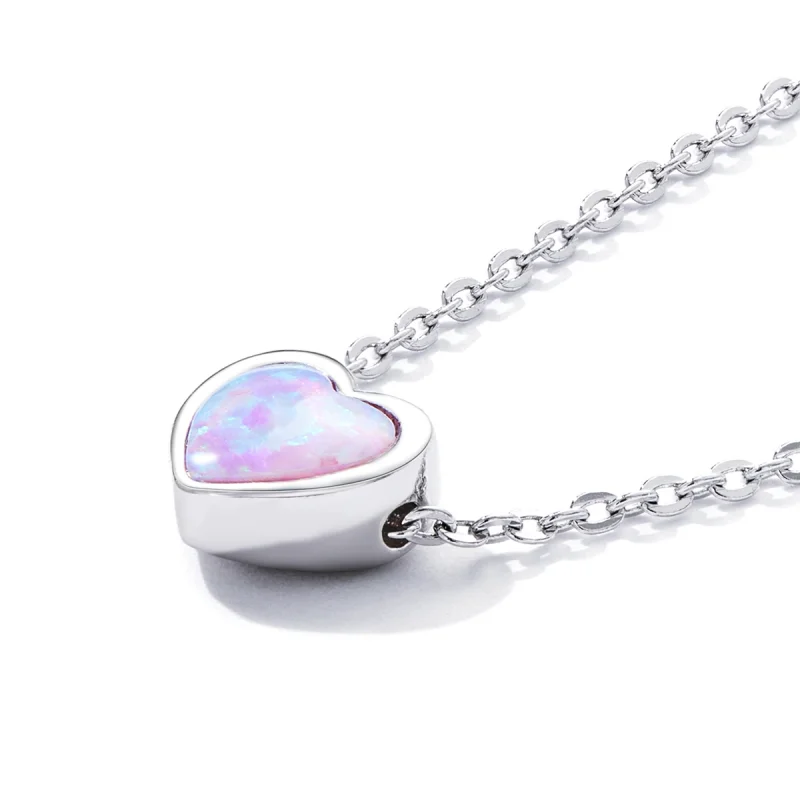 (obrázek pro) Pandora styl Opal Love náhrdelník - SCN471 - Zobrazit 3