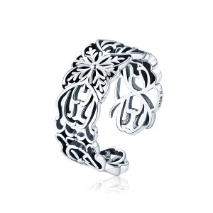 (obrázek pro) Pandora stylu stříbrný vintage prsten - SCR500