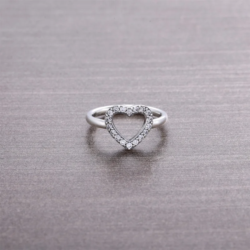 (obrázek pro) Silver ring with cubic zirconia - 190861CZ - Prsteny | PANDORA - Zobrazit 2