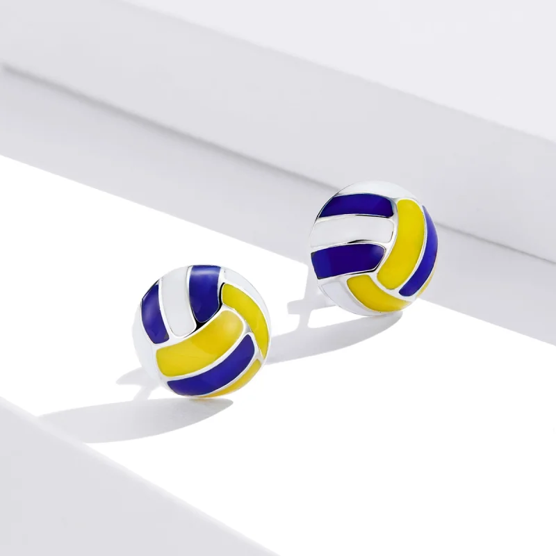 (obrázek pro) Pandora styl Dynamické volejbalové šperky - SCE902 - Zobrazit 2