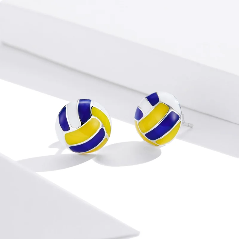 (obrázek pro) Pandora styl Dynamické volejbalové šperky - SCE902 - Zobrazit 3
