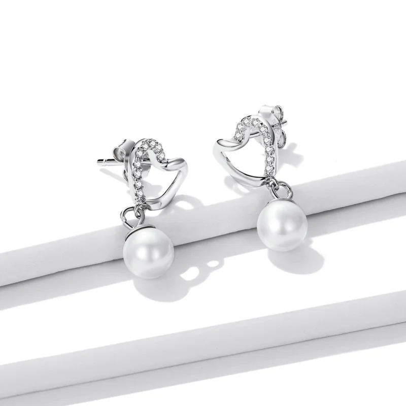 (obrázek pro) Pandora styl Láska Shell korálky - Elegantní šperky s kuličkami - BSE552 - Zobrazit 2