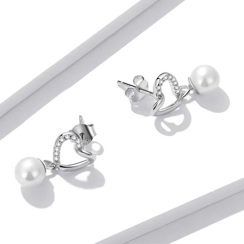 (obrázek pro) Pandora styl Láska Shell korálky - Elegantní šperky s kuličkami - BSE552 - Zobrazit 4