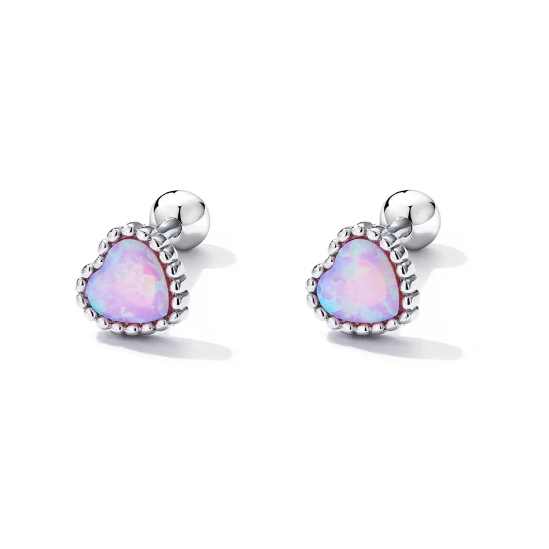 (obrázek pro) Pandora styl Opal Love šperky na zapínání - SCE1383 - Zobrazit 2