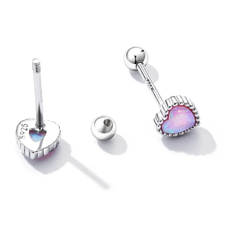(obrázek pro) Pandora styl Opal Love šperky na zapínání - SCE1383 - Zobrazit 3