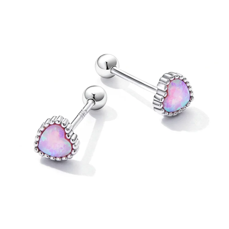 (obrázek pro) Pandora styl Opal Love šperky na zapínání - SCE1383 - Zobrazit 4