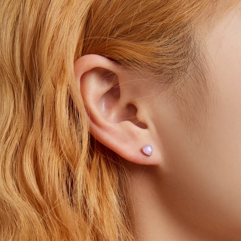 (obrázek pro) Pandora styl Opal Love šperky na zapínání - SCE1383 - Zobrazit 7