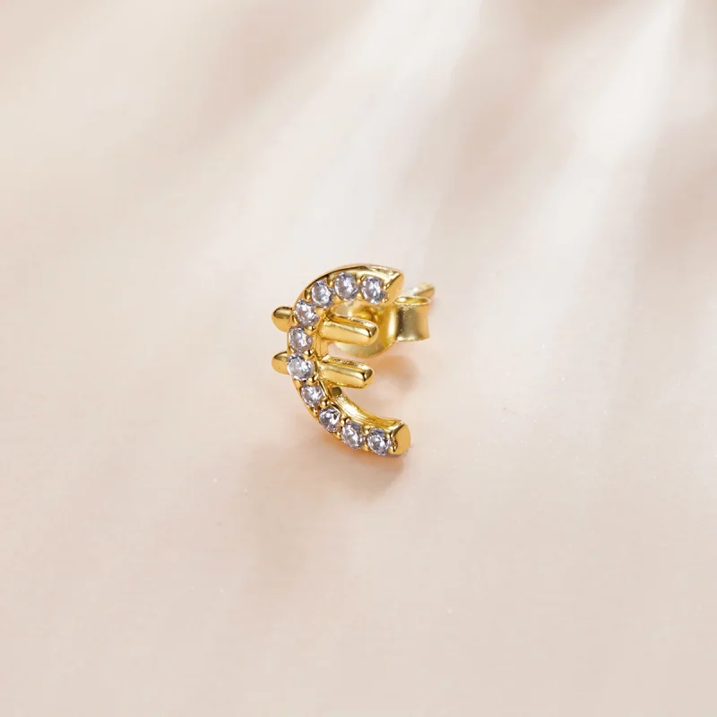 (obrázek pro) Pandora styl tajemný symbol - € náušnice se studem - SCE1074 - Zobrazit 2