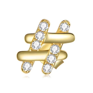(obrázek pro) Pandora styl Tajný symbol - # Náušnice se zátkou - SCE1071
