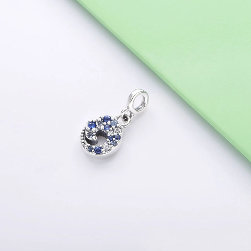 (obrázek pro) PANDORA Moje modrá vlnka oceánu visící charm - 799010C01 - Zobrazit 2