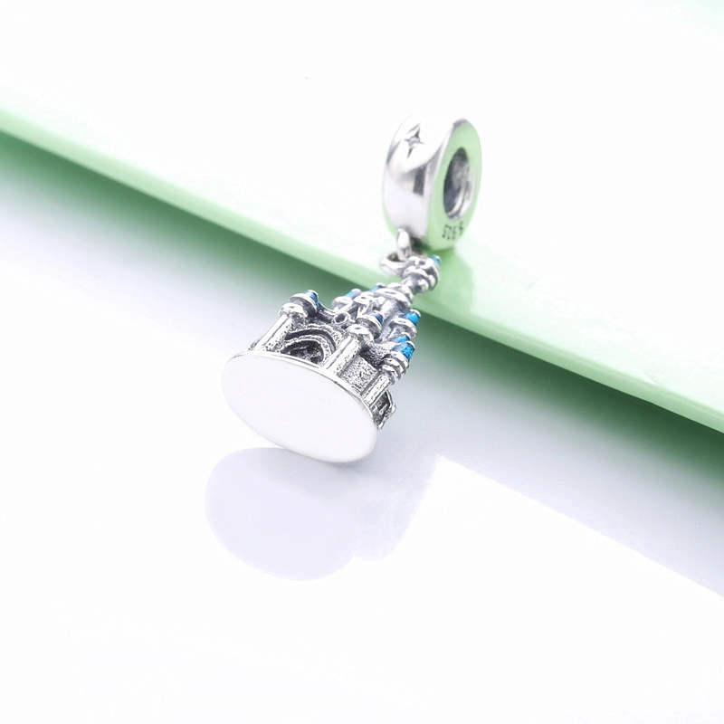 (obrázek pro) PANDORA Stříbrný Visací přívěsek Zámek Popelka P400020937933 - Zobrazit 4
